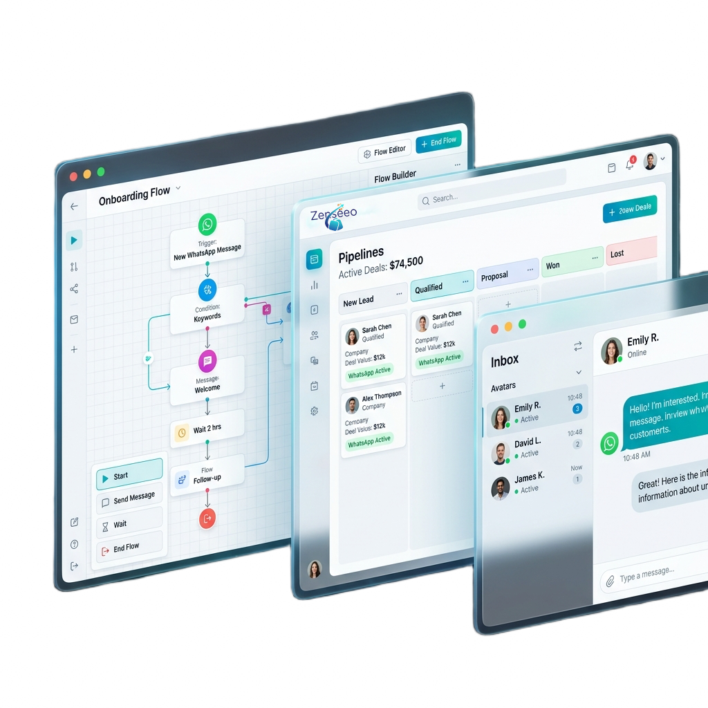 Zenseeo WhatsApp Automation Platform